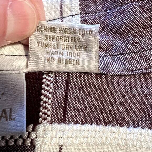 Fiorlini International, Plaid, Zip front shirt, collar, L - Picture 6 of 9